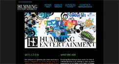 Desktop Screenshot of hummingentertainment.com